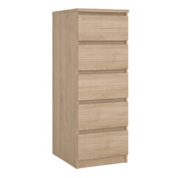 Furniture To Go Naia 5 Drawers Chest - Natural - thumbnail 2