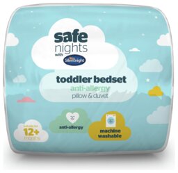 Silentnight Safe Nights 4.5 Tog Duvet and Pillow Set-Cot Bed