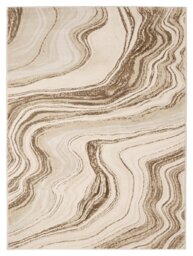 Homemaker Dusk Watercolour Marble Champagne Rug - 160x230cm - thumbnail 2