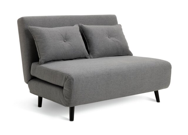 Habitat Roma Double Fabric Chairbed Grey by Argos