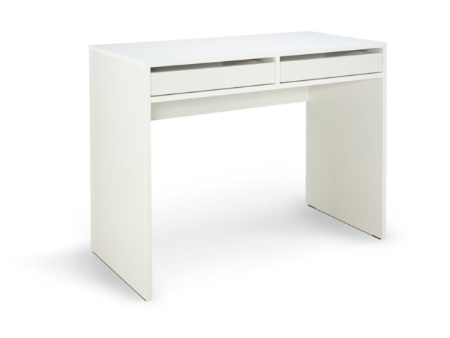 Argos Home Pepper 2 Drawer Desk - White