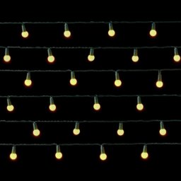Premier Decorations Warm White Christmas Pearl Berry Lights - thumbnail 2