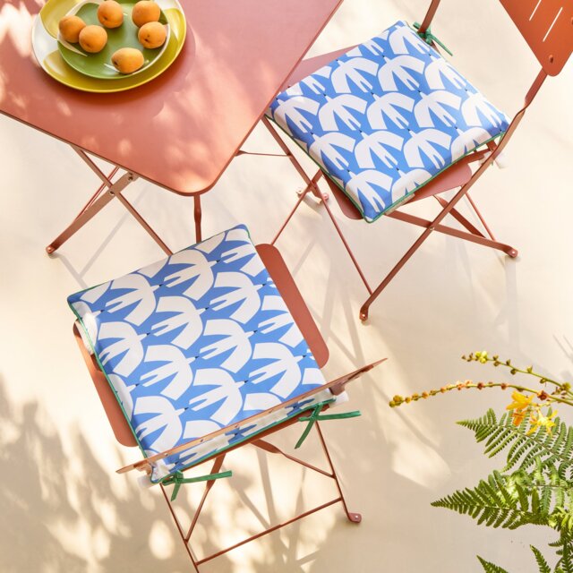 Habitat x Scion Pack of 2 Bird Pajaro Garden Seat Cushions - image 1
