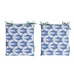 Habitat x Scion Pack of 2 Bird Pajaro Garden Seat Cushions - thumbnail 2