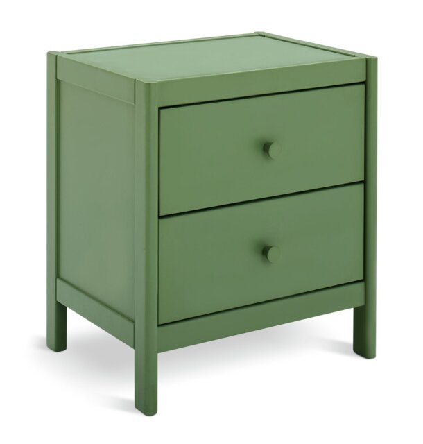 Habitat Bronte 2 Drawer Bedside Table - Green - image 1