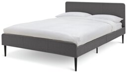 Argos Home Kristopher Small Double Fabric Bed Frame - Charcoal - thumbnail 2