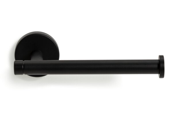 Home Metal Toilet Roll Holder - Matt Black - image 1