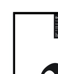 Habitat Ontario Black Wooden Picture Frame - 40x50cm - thumbnail 2