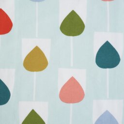 Habitat x Scion Sula Lined Eyelet Curtains - Multicoloured - thumbnail 2