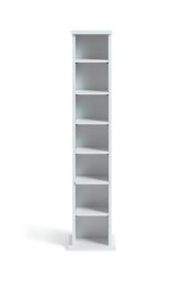 Argos Home Maine CD and DVD Storage unit - White wood effect - thumbnail 2