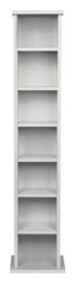 Argos Home Maine CD and DVD Storage unit - White wood effect - thumbnail 1