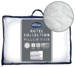 Silentnight Hotel Collection Medium Pillow - 2 Pack - thumbnail 1