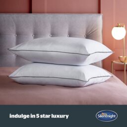 Silentnight Hotel Collection Medium Pillow - 2 Pack - thumbnail 2