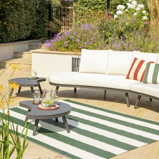 Habitat Stripe Outdoor Rug - 180x240cm - image 1