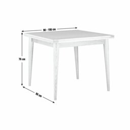 Habitat Lincoln Oak Veneer  4 - 8 Seater Dining Table - thumbnail 2