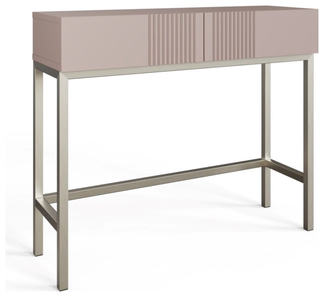 Frank Olsen Iona 2 Drawer Console Table - Mulberry - image 1