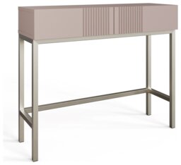 Frank Olsen Iona 2 Drawer Console Table - Mulberry - thumbnail 1