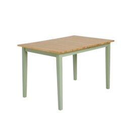 Argos Home Chicago Extending 6 seater Dining Table - Green - thumbnail 2