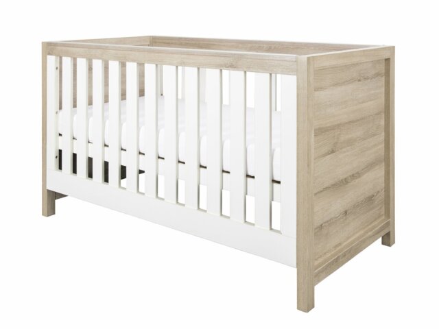 Tutti Bambini Modena Cot Bed - White Oak - image 1