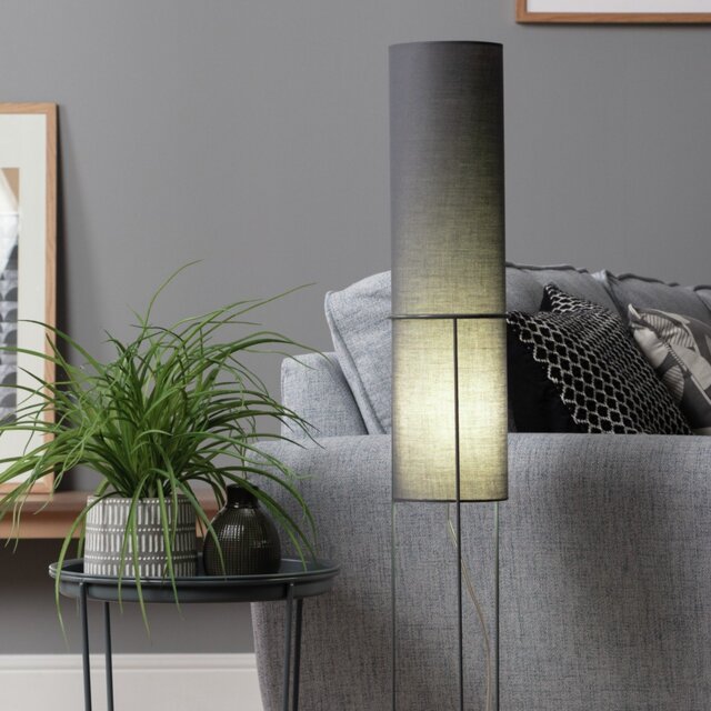 Argos Home Column Floor Lamp - Grey - image 1
