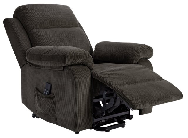 Argos Home Bradley Rise & Recline Dual Motor Chair- Charcoal