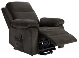 Argos Home Bradley Rise & Recline Dual Motor Chair- Charcoal - thumbnail 1