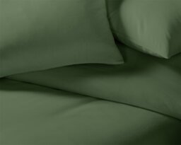Habitat Polycotton Plain Khaki Bedding Set - Single - thumbnail 2