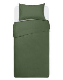 Habitat Polycotton Plain Khaki Bedding Set - Single