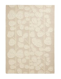 Habitat Scandi Flower Neutral Wool Cut Pile Rug - 120x170cm - thumbnail 2