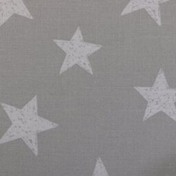 Habitat Kids Star Blackout Eyelet Curtain - Grey - thumbnail 2