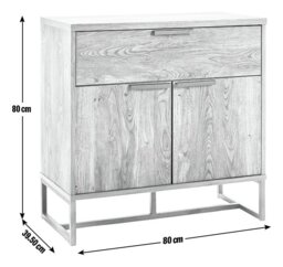 Habitat Nomad Small Sideboard - Natural - thumbnail 2
