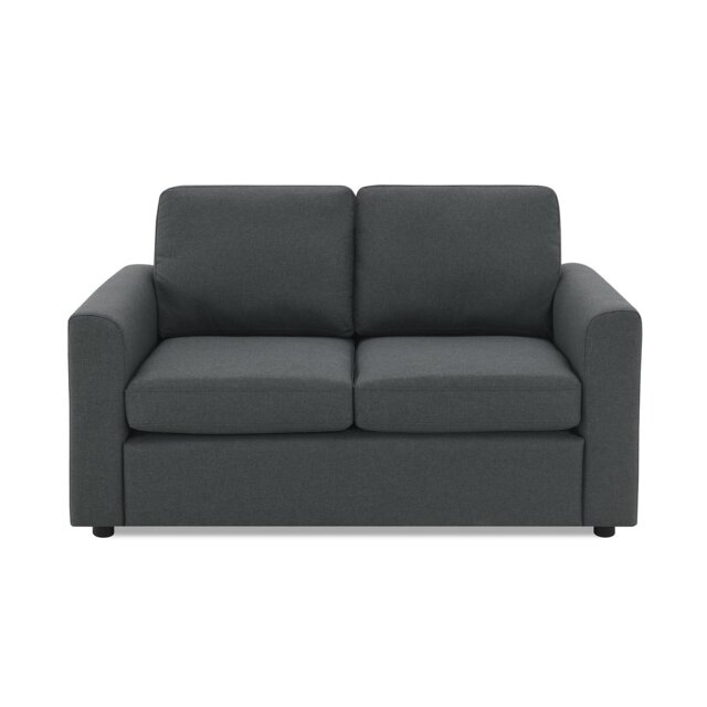 Habitat Apartment Fabric 2 Seater Sofa Bed - Charcoal - image 1