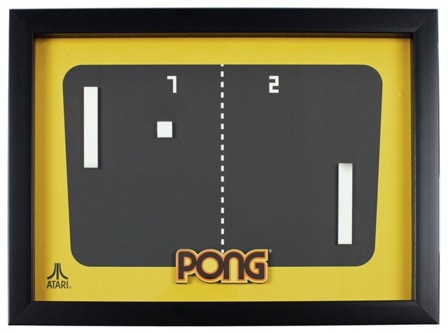 Official Atari 3D Pong Collection Wall Art - image 1