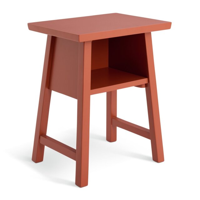 Habitat Kyoto Bedside Table - Red - image 1