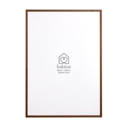 Habitat Walnut Ontario Picture Frame - 70x100cm - thumbnail 2