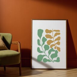 Habitat Walnut Ontario Picture Frame - 70x100cm