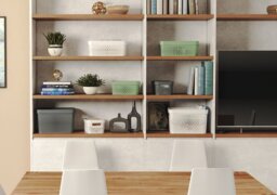 Curver Infinity Dots 3 x 17L Storage Boxes - Grey - thumbnail 2