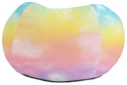 rucomfy Kids Medium Tie Dye Bean Bag - Multicoloured - thumbnail 1