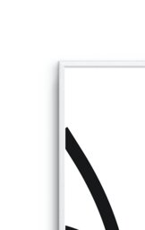 Habitat Aluminus White Metal Picture Frame - 30X40cm - thumbnail 2