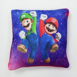 Nintendo Super Mario Cushion Blue - 40x40cm - thumbnail 2