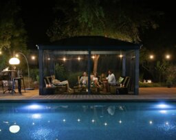 Palram Canopia Dallas 4 Piece Gazebo Netting Set 12 x 16ft - thumbnail 2