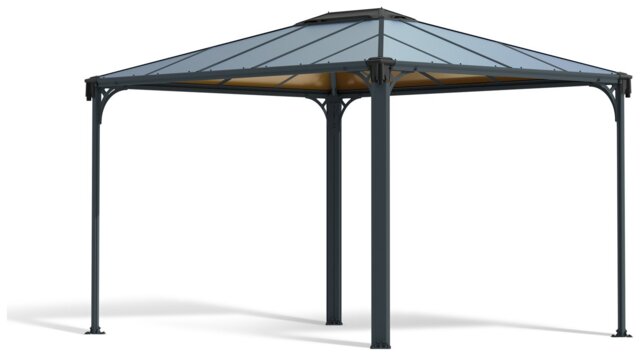 Palram Martinique 3600 Gazebo - Grey - image 1