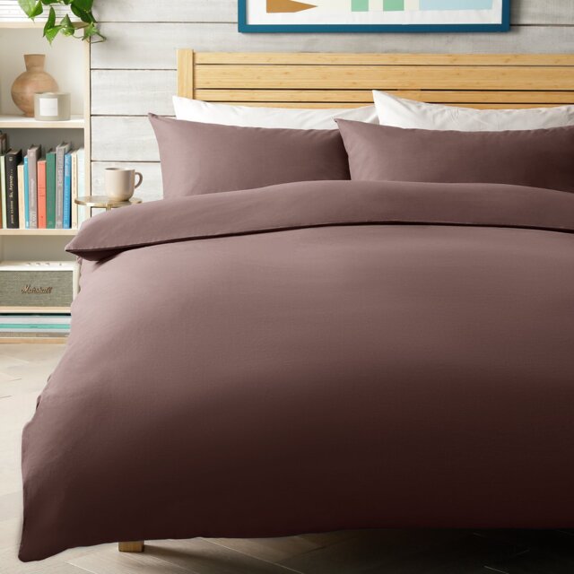 Habitat Cotton Rich Chocolate Bedding Set - Single - image 1