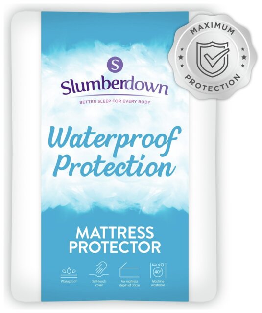 Habitat Supersoft Washable Mattress Protector - Double - image 1