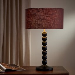 Habitat Walnut Easy Fit Lampshade - 35cm - thumbnail 1