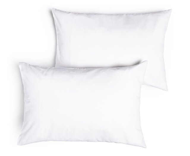 Habitat Egyptian Cotton Standard Pillowcase Pair - White - image 1