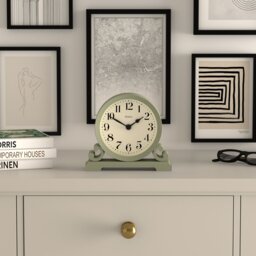 Jones Clocks Islington Mantel Clock - Sage - thumbnail 2
