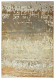 Asiatic Aurora Shiny Abstract Gold Cut Pile Rug - 160x230cm - thumbnail 2