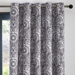 Laurence Llewelyn-Bowen Romilly Eyelet Curtains - Natural - 168x229cm - thumbnail 2