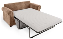 Jay-Be Heritage Velvet 2 Seater Sofa Bed - Beige - thumbnail 2